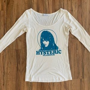 hysteric glamour top